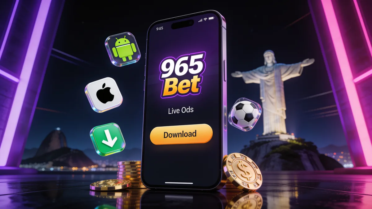 Aplicativo móvel da 965 bet para jogadores no Brasil