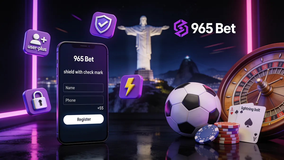 965 bet no Brasil — Como fazer o cadastro na 965 bet?