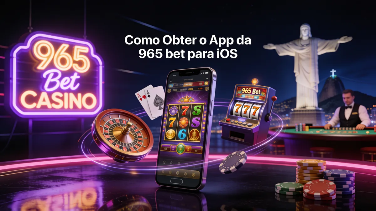 Como Obter o App da 965 bet para iOS — 965 bet no Brasil
